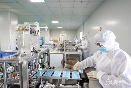 鉛山縣 開足馬力生產防疫物資 圖